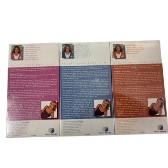 Winsor Pilates VHS Sealed Lot Of 3: Basics 20 Min Workout & Body Sculpting - Picture 2 of 4